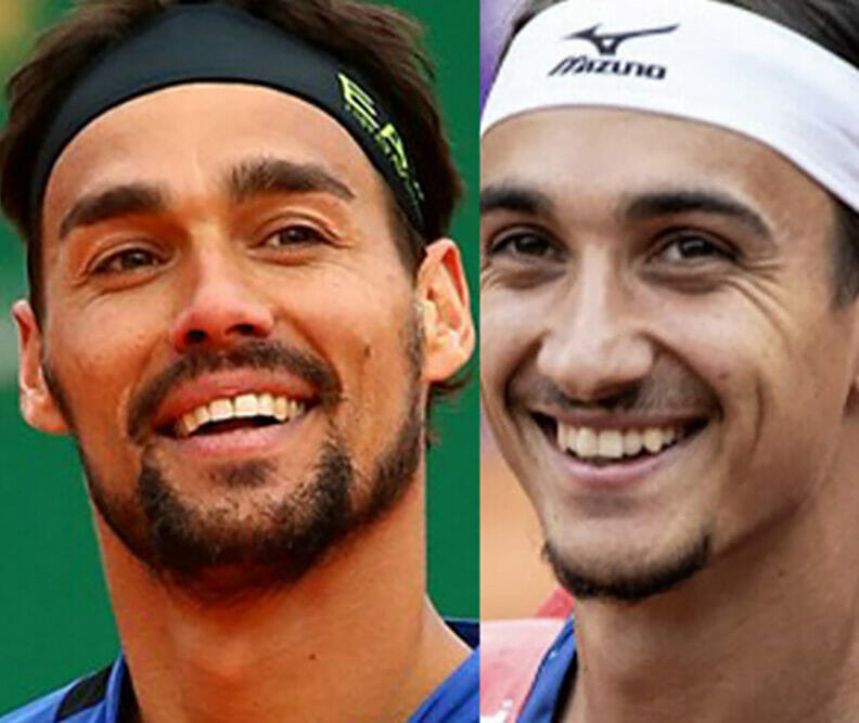 Fabio Fognini e Lorenzo Sonego alle Olimpiadi