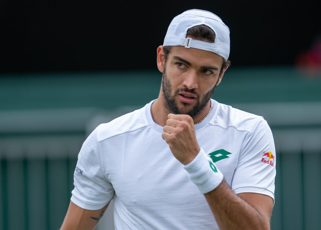 Matteo Berrettini vola ai quarti di finale a Wimbledon