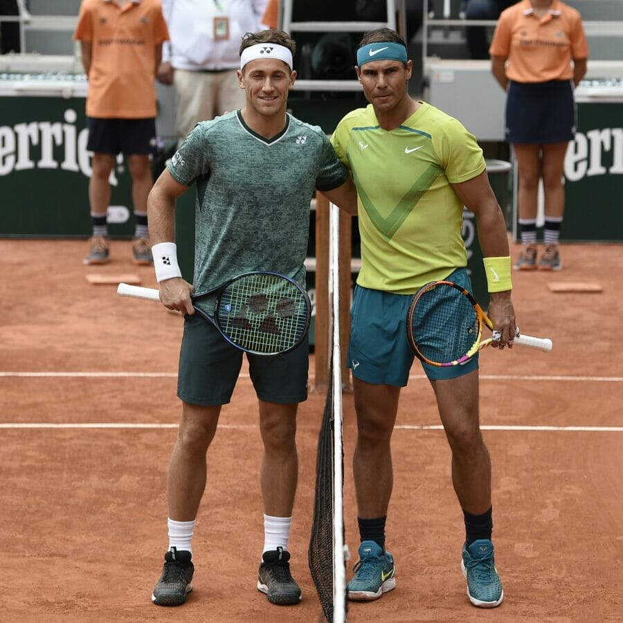 Casper Ruud e Rafael Nadal