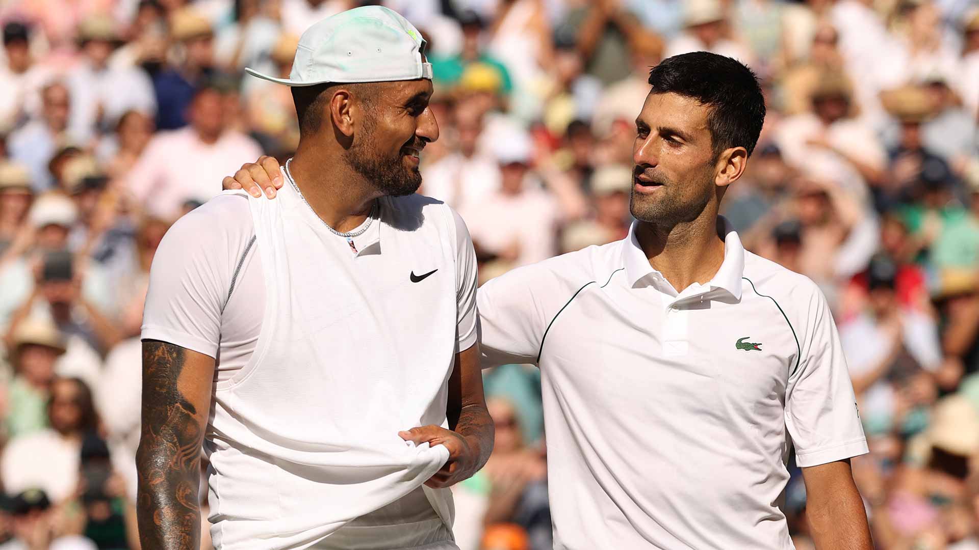 Wimbledon, l’inizio dell’amicizia tra Djokovic e Kyrgios