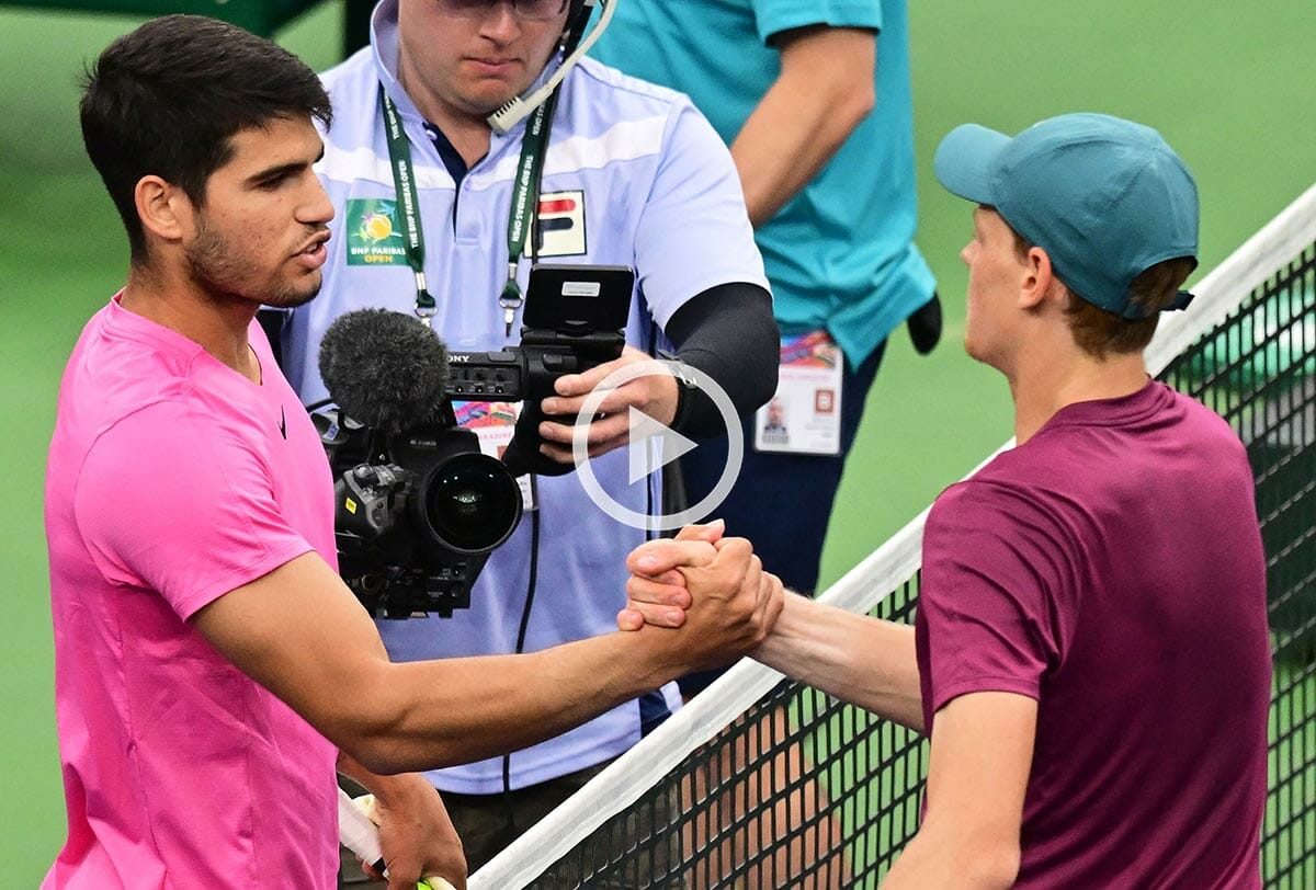 Alcaraz batte Sinner a Indian Wells