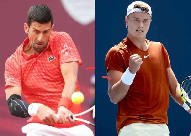 Djokovic e Rune ai quarti di finale agli Internazionali d'Italia