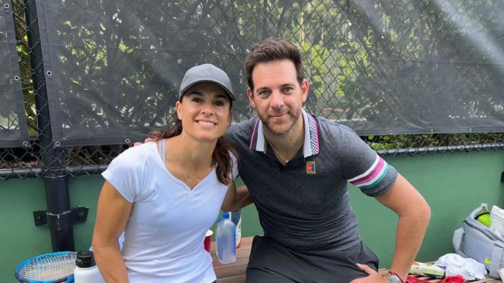 Del Potro e Sabatini, l’allenamento tra leggende che sa di US Open (FOTO)