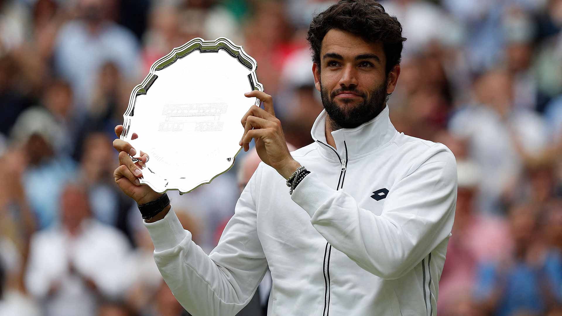 Wimbledon, Berrettini si allena tra speranze e dubbi (VIDEO)