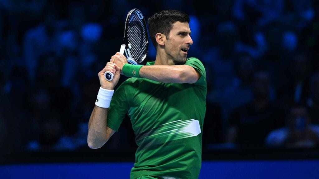 Atp Finals, Djokovic show con due stelle del Milan (VIDEO)