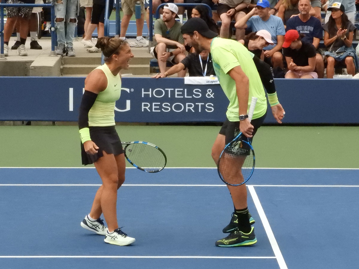 US Open, squillo Italia: Errani/Vavassori in finale nel doppio misto