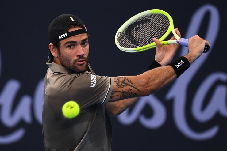 Matteo Berrettini in Australia