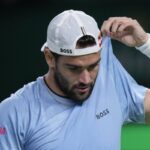 Matteo Berrettini preoccupato