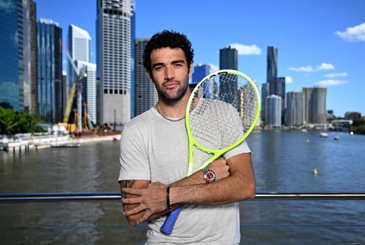 Matteo Berrettini sorridente