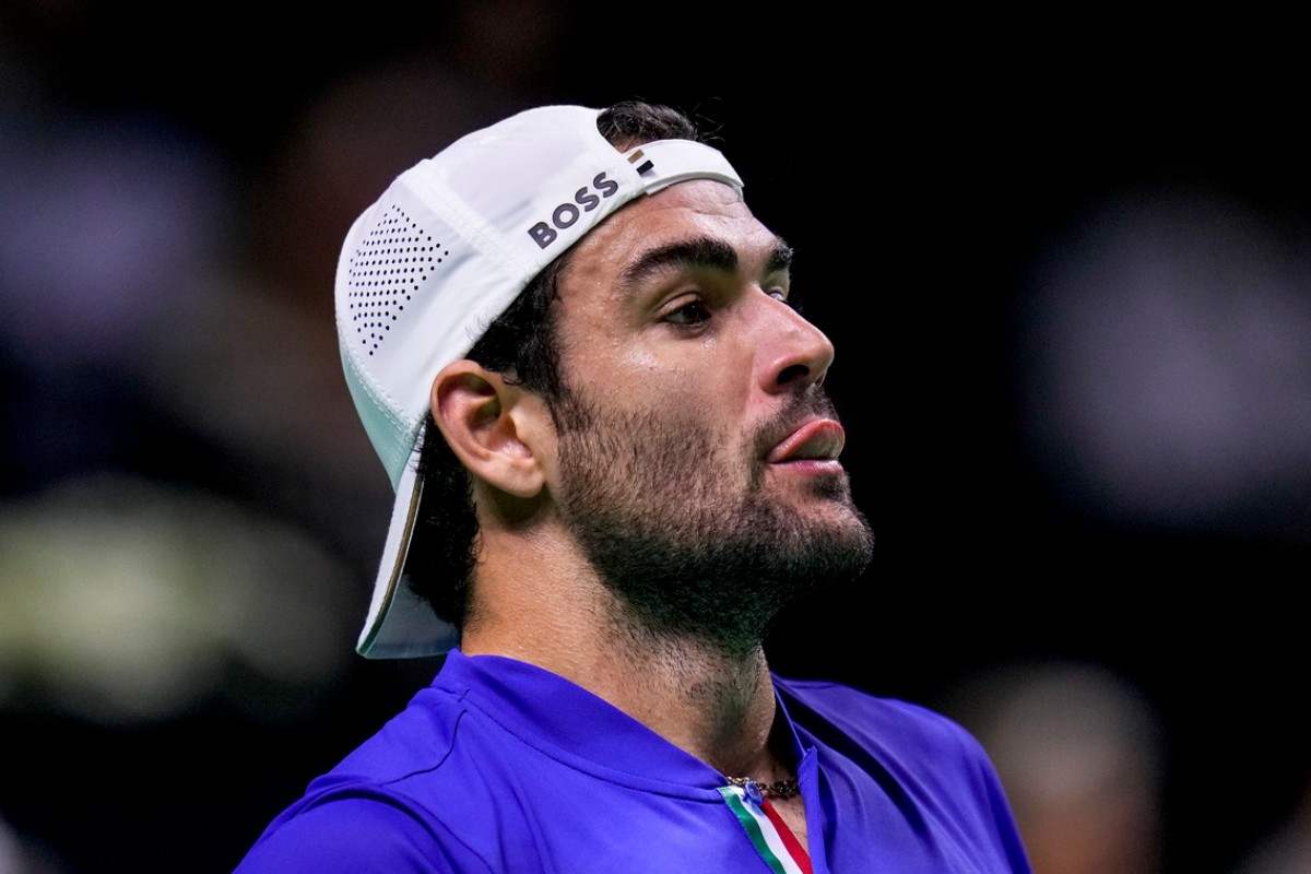 Matteo Berrettini in Davis