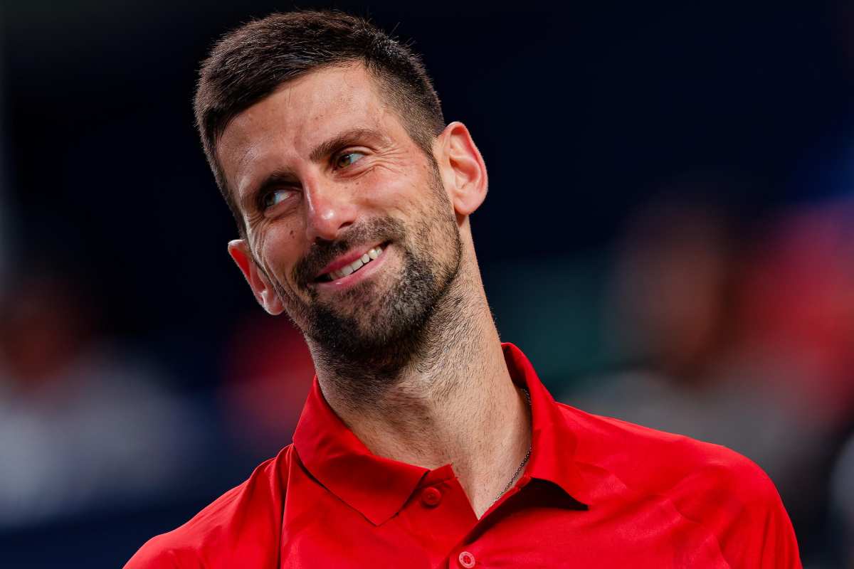 Novak Djokovic sorridente