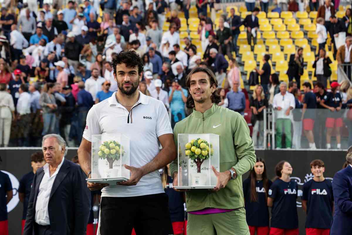 Berrettini e Musetti al torneo di Napoli nel 2022