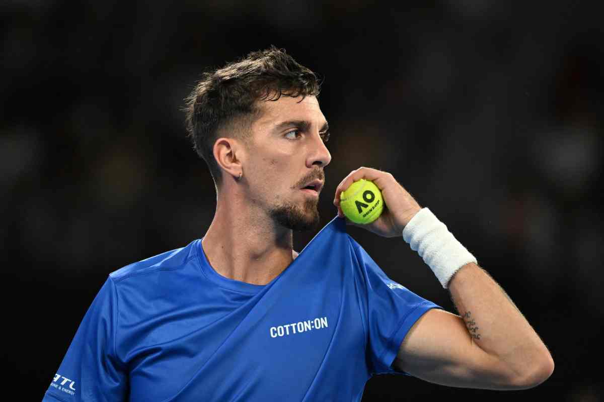 Thanasi Kokkinakis in campo