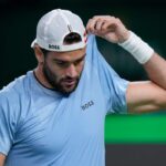 Matteo Berrettini sconsolato