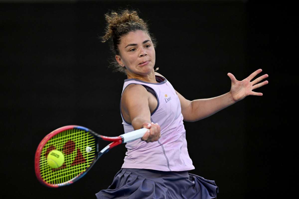 Jasmine Paolini in campo 