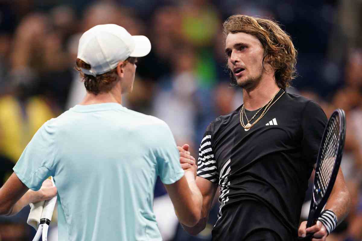 Jannik Sinner e Alexander Zverev 