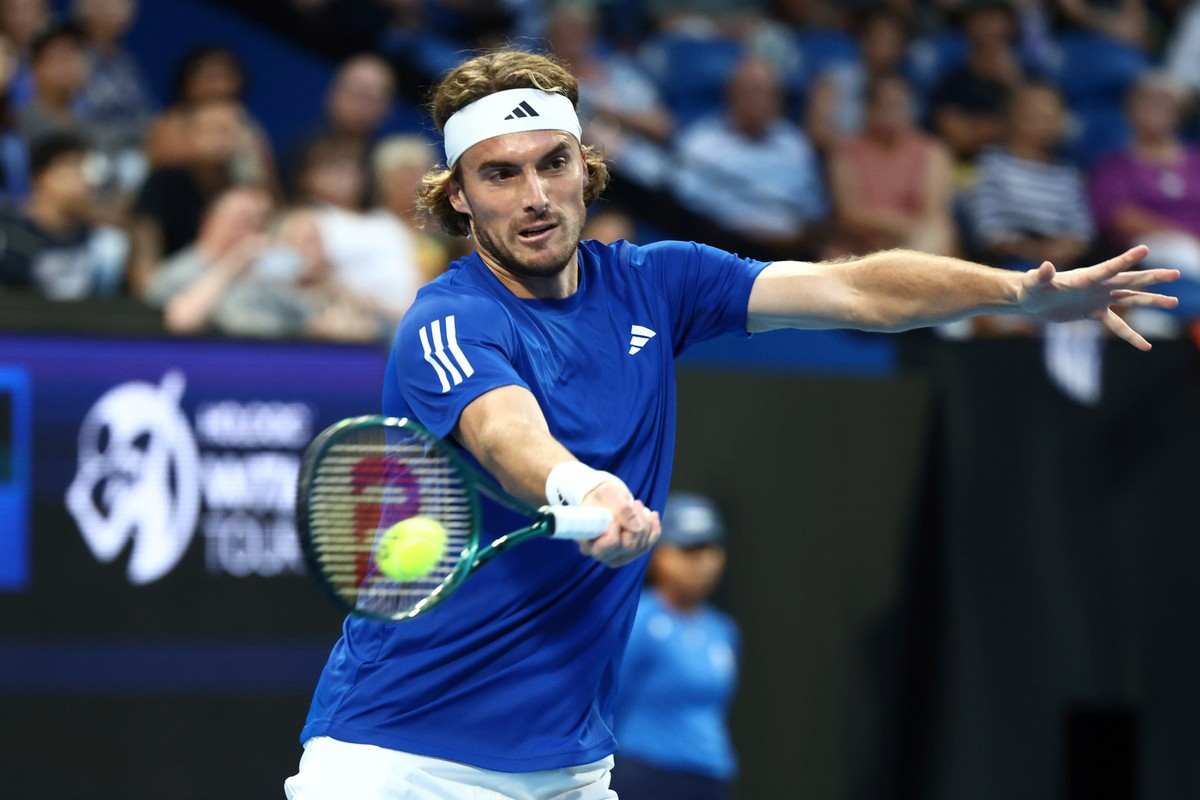 Stefanos Tsitsipas nella United Cup