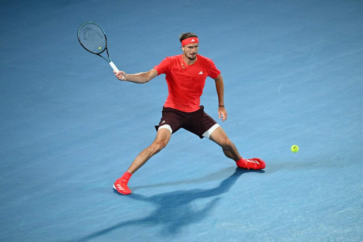 Zverev in campo a Melbourne