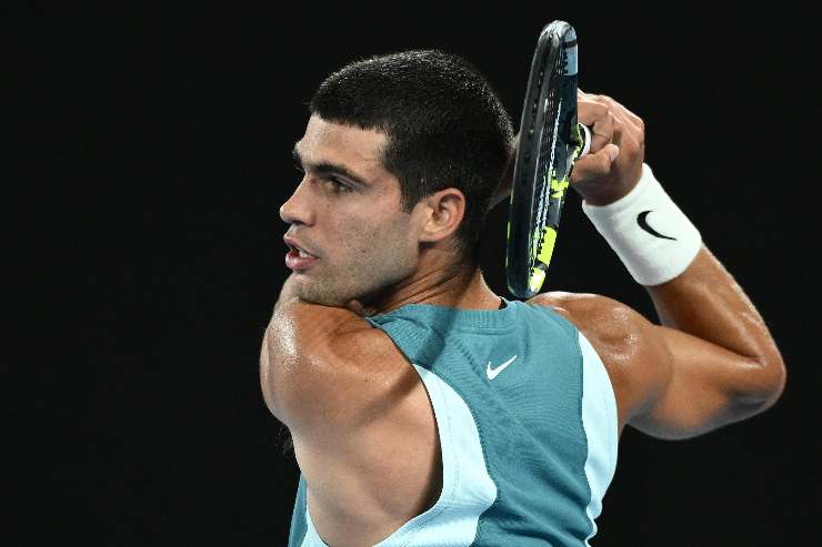 Carlos Alcaraz all'Australian Open