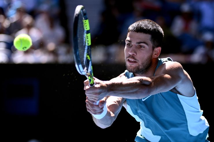 Carlos Alcaraz all'Australian Open