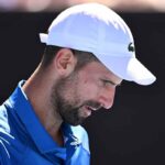 Novak Djokovic dolorante all'Australian Open