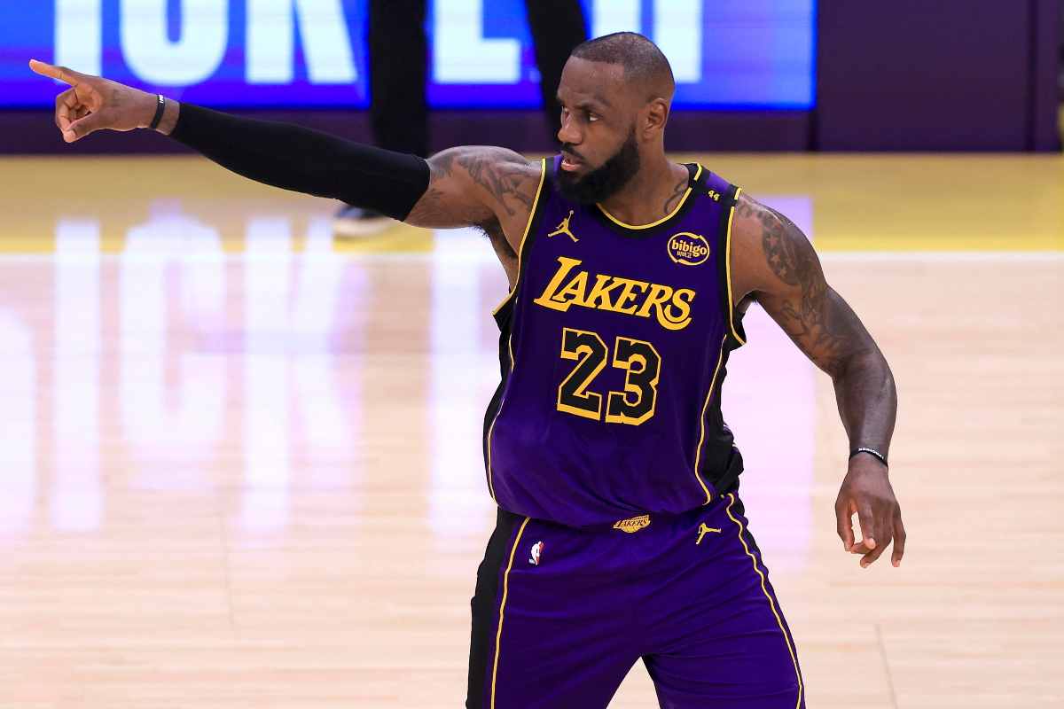 LeBron James Los Angeles Lakers