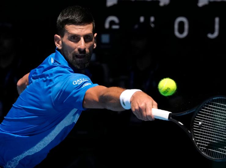 Il tennista serbo Novak Djokovic