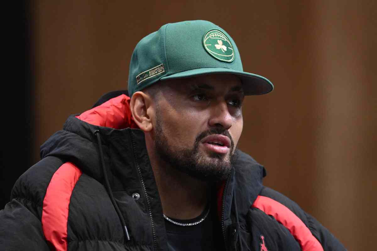 Nick Kyrgios in conferenza 