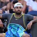 Nick Kyrgios sconsolato