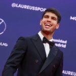 Carlos Alcaraz ai Laureus Awards