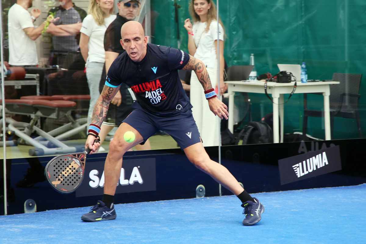 Di Canio gioca a Padel