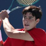 Federico Cinà al Madrid Mutua Open