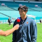 Federico Cinà intervistato da Sky Sport