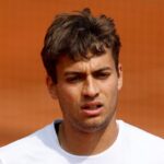 Flavio Cobolli contrariato in campo