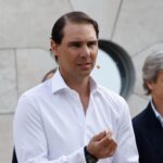 Rafa Nadal nella sua recente visita a Madrid