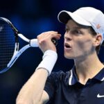 Sinner in azione alle Atp Finals