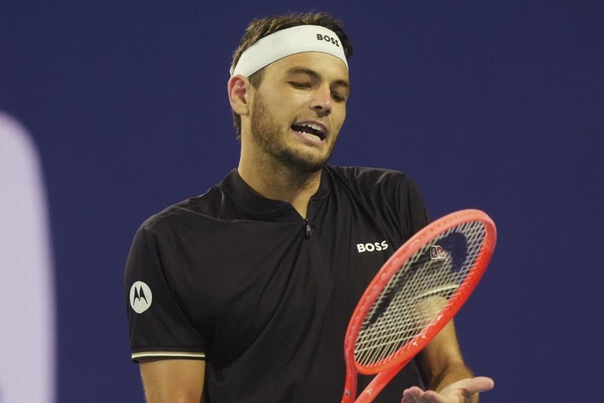 Taylor Fritz si lamenta a Miami