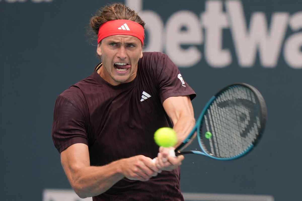Zverev in campo
