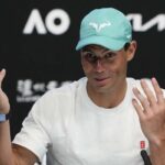 Rafa Nadal in conferenza stampa